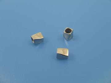 Stainless Steel Wavy Charms (pack of 3)