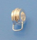 Sterling Silver Charm Carrier Large