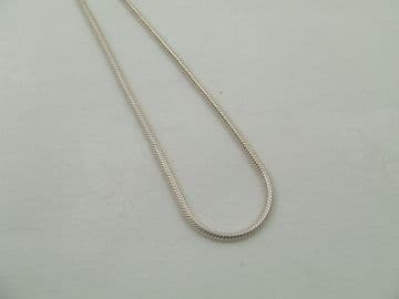 Sterling Silver Heavy Snake Chain 24"