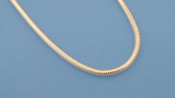 Sterling Silver Medium Snake Chain 18"