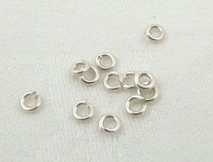 Sterling Silver Mini Jump Rings