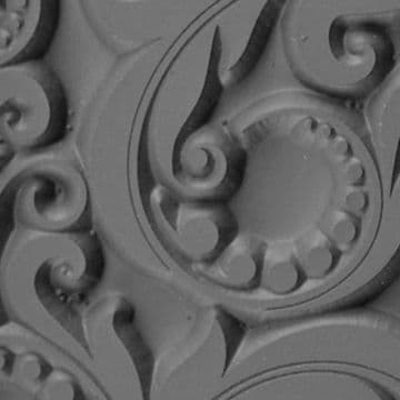 Texture Mat - Leaves & Dots