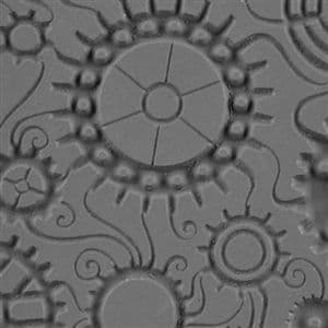 Texture Mat - Steampunk Swirl Embossed