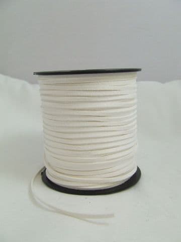 White Suede Thonging