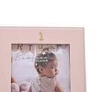 1st Birthday Pink ceramic keepsake photo frame gift