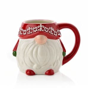 3D Nordic Christmas Santa Clause Gonk Mug Gift