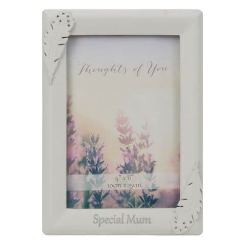 Angel Feather Memorial Photo Frame For A Special Mum