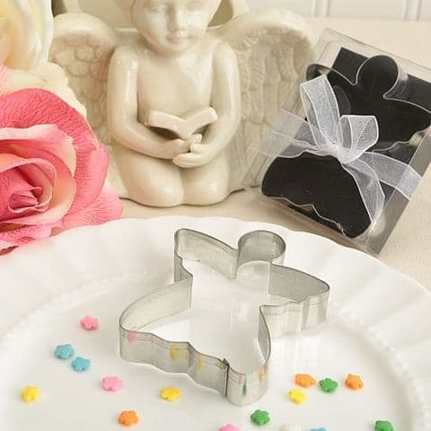Angel Shape Metal Cookie Cutter Table Gift Favor
