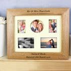Anniversary Photo Frame Gift - Personalised With Any Message -Special Anniversary Gift Idea