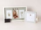 Baby  Hand and Foot Print Photo Frame Kit complete with ink pad