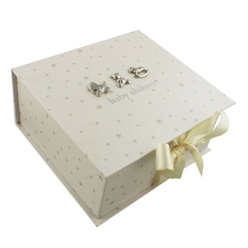 Baby Shower Keepsake Memory Box - Baby Shower gifts - Bambino Baby Shower Keepsake Box