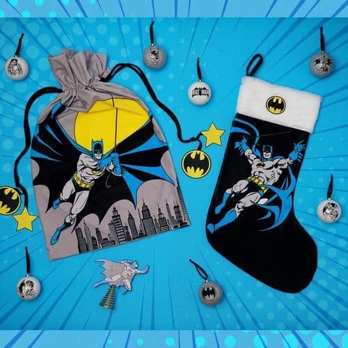 Batman Large Size Christmas Stocking DC Comic Gift official Warner ...