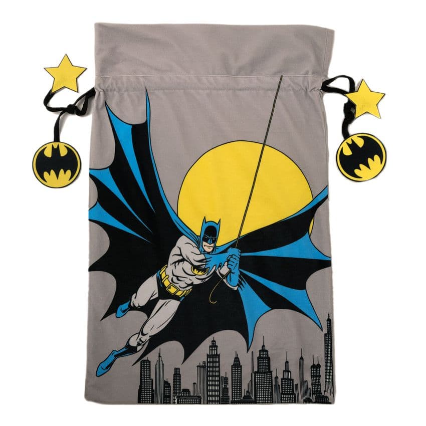 Batman Large Size Christmas Sack DC Comic Gift official Warner Brothers