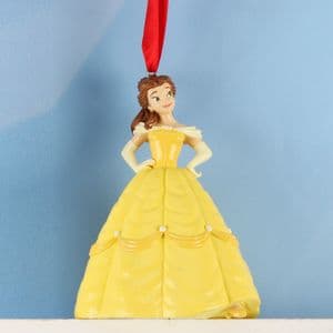 Beauty & The Beast Disney Christmas Tree Ornament Princess Belle