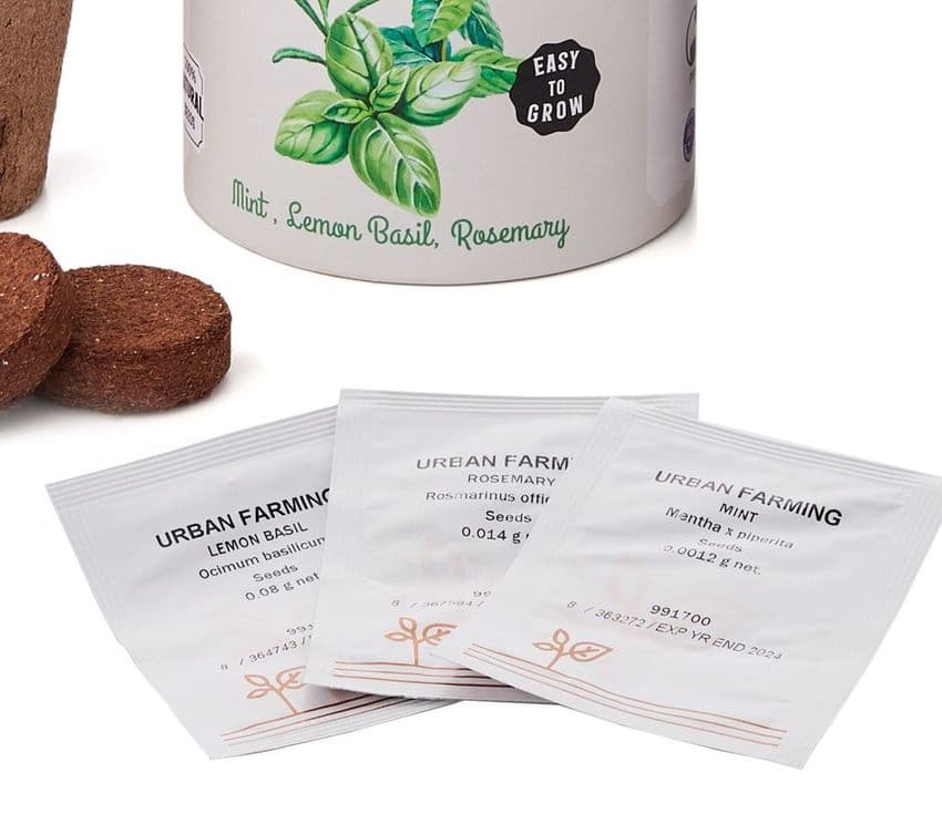 Boutique Garden Grow Your Own Herbs Gift Set - Gift idea for Mothers ...