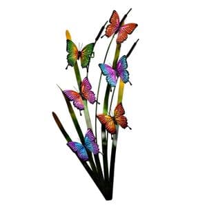Butterfly Metal Wall Art Sculpture Ornament For Home and Garden