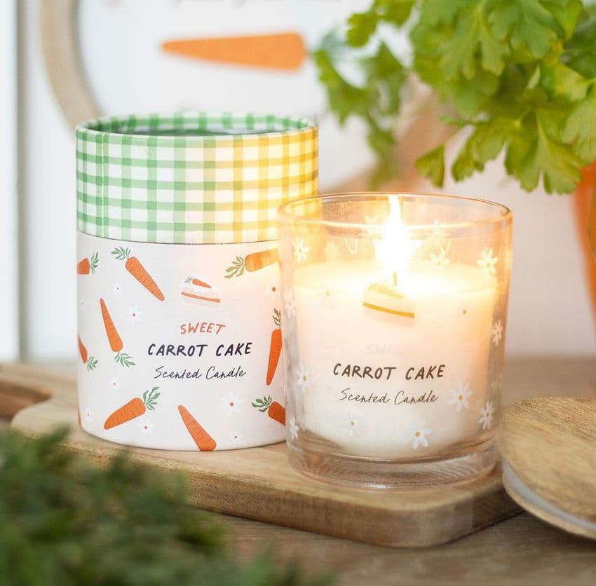 Carrot Cake Scented Candle Gift - Sweet Gift