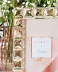 Champagne Gold Cut Glass Photo Frame - Luxury Crystal Glass Photo Frame Gift