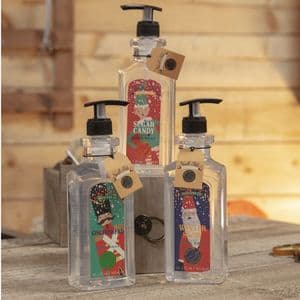 Christmas Fragranced Hand Soap in Festive Dispenser Gift