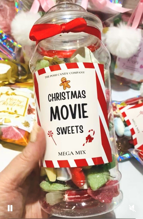 Christmas Movie Sweets - Christmas Pick & Mix Sharing Sweet Selection 500g
