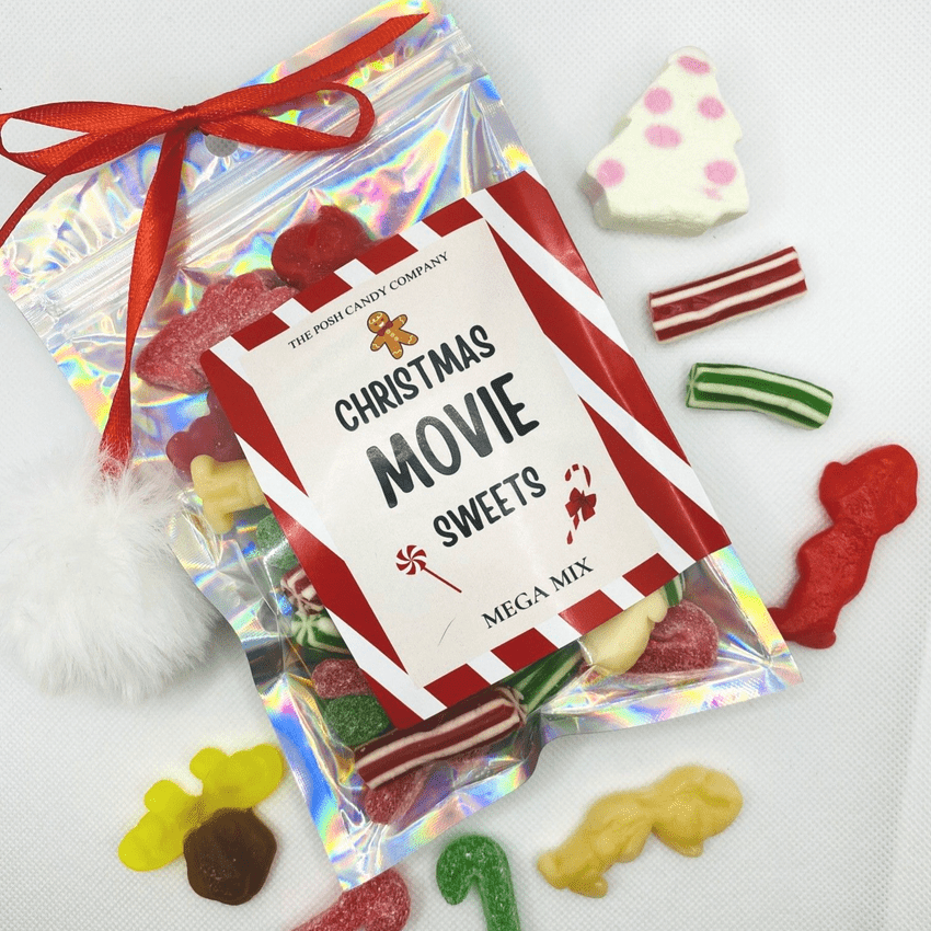 Christmas Movie Sweets - Fun Christmas pick and mix sweets in luxury gift packaging