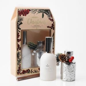 Christmas Reed Diffuser & Room Spray Home Fragrance Gift Set