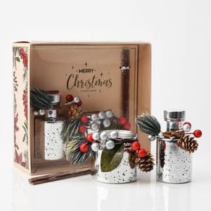 Christmas Reed Diffuser & Scented Candle Home Fragrance Gift Set