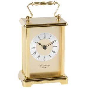 Classic Gold Carriage Clock By Wm Widdop