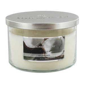 Coconut Palm Luxury Scented Candle By Colonial Candle