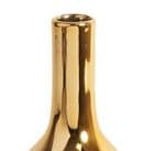 Concrete Grey and shiny gold Ceramic Vase Home Decoration ornament