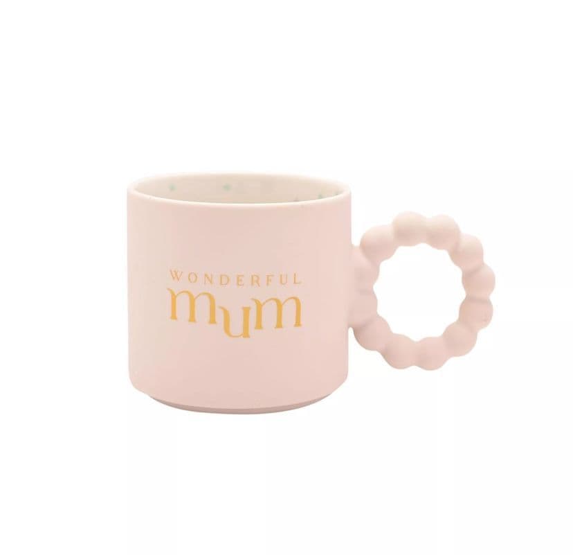 Confetti Wonderful Mum Pink  Mug Gift