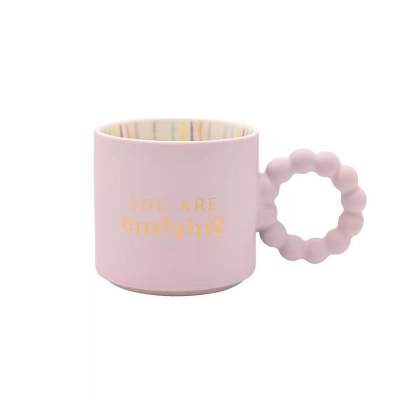 Confetti You Are Amazing Pink Mug Gift