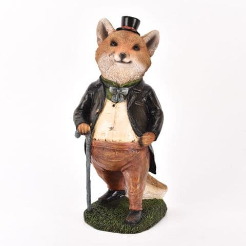 Country Cottage Mr Fox Garden Ornament