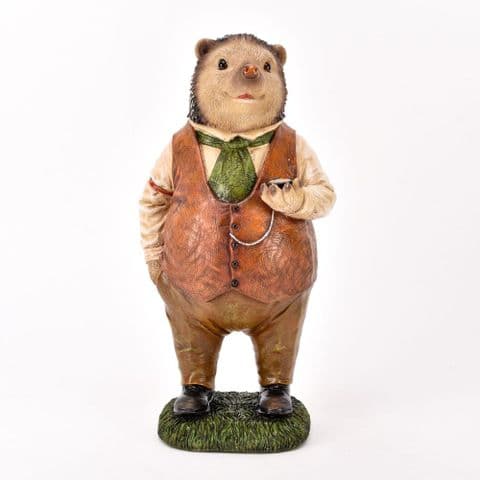 Country Cottage Mr Hedgehog Garden Ornament