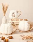 Country Living  White Pumpkin Mug with Hedgehog Handle | Autumn Mug