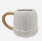 Country Living White Acorn Mug - Cosy Autumn Mug