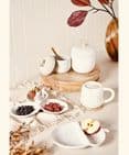 Country Living White Acorn Mug - Cosy Autumn Mug