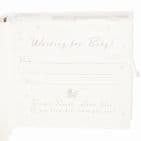 Cream and Silver Baby Shower Photo Album - Suitable for baby boy or baby girl