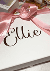 Deluxe Personalised Baby Shower Gift Box For Mum To Be - Custom made baby shower gift box for someone special