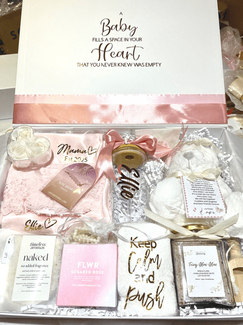 Deluxe Personalised Baby Shower Gift Box For Mum To Be