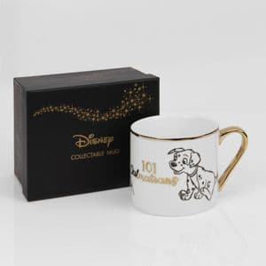 Disney 101 Dalmations Bone China Collectable Contemporary Mug in Gift Box - 101 DALMATIONS