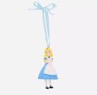 Disney Alice In Wonderland Christmas Tree Decorations Set Of 2 | Alice & Cheshire Cat