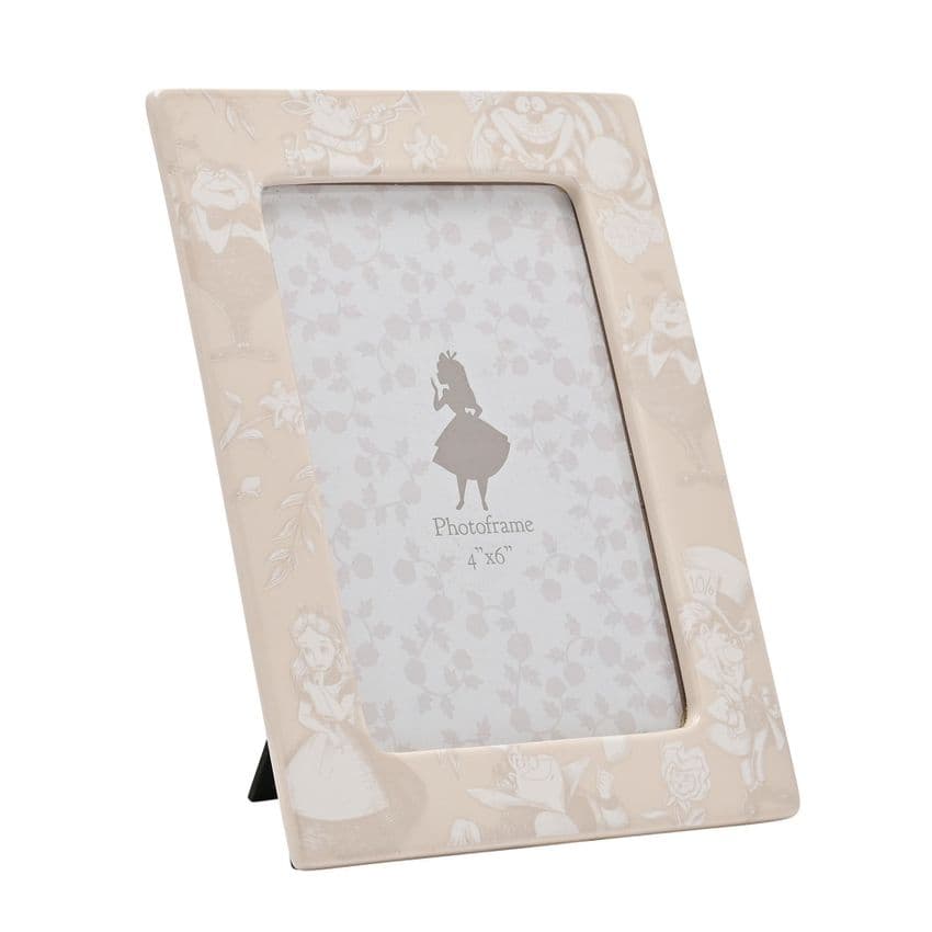 Disney Alice In Wonderland 4 x 6 Ceramic Photo Frame Gift & Home Accessory