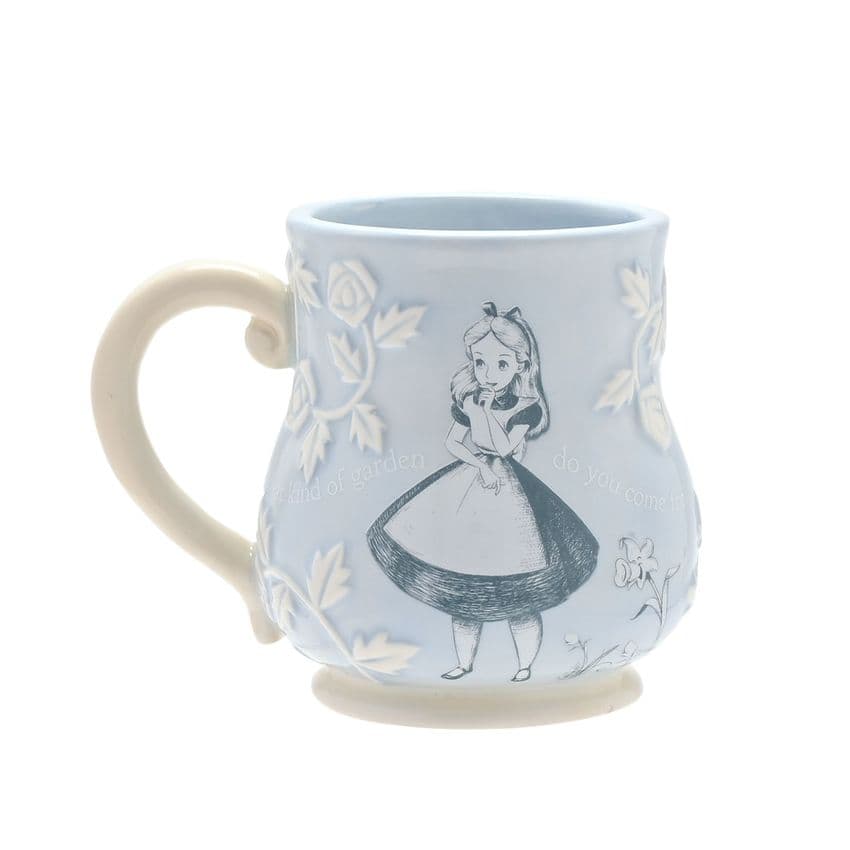 Disney Alice In Wonderland collectors mug whimsical fantasy home accessory gift for Disney fans