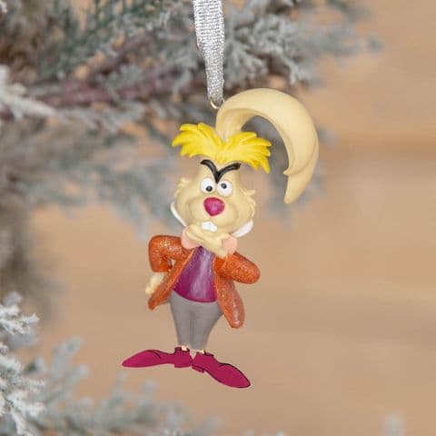 Disney Alice In Wonderland March Hare Christmas Tree Decoration