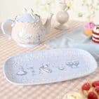 Disney Alice In Wonderland serving plate whimsical fantasy home accessory gift for Disney fans