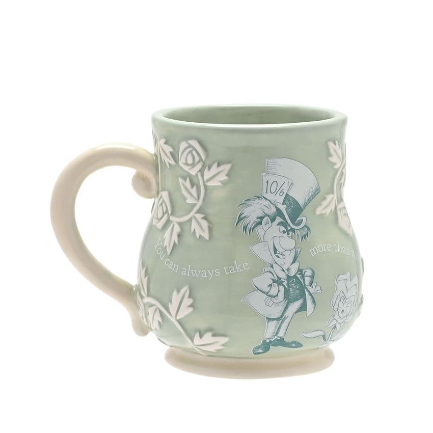 Disney The Mad Hatter from Alice In Wonderland collectors mug whimsical fantasy home accessory gift for Disney fans