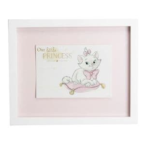 Disney Aristocats Marie Framed Print Wall Art For Nursery Decor