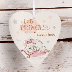 Disney Aristocats Marie Hanging Door Plaque - Little Princess Sleeps Here