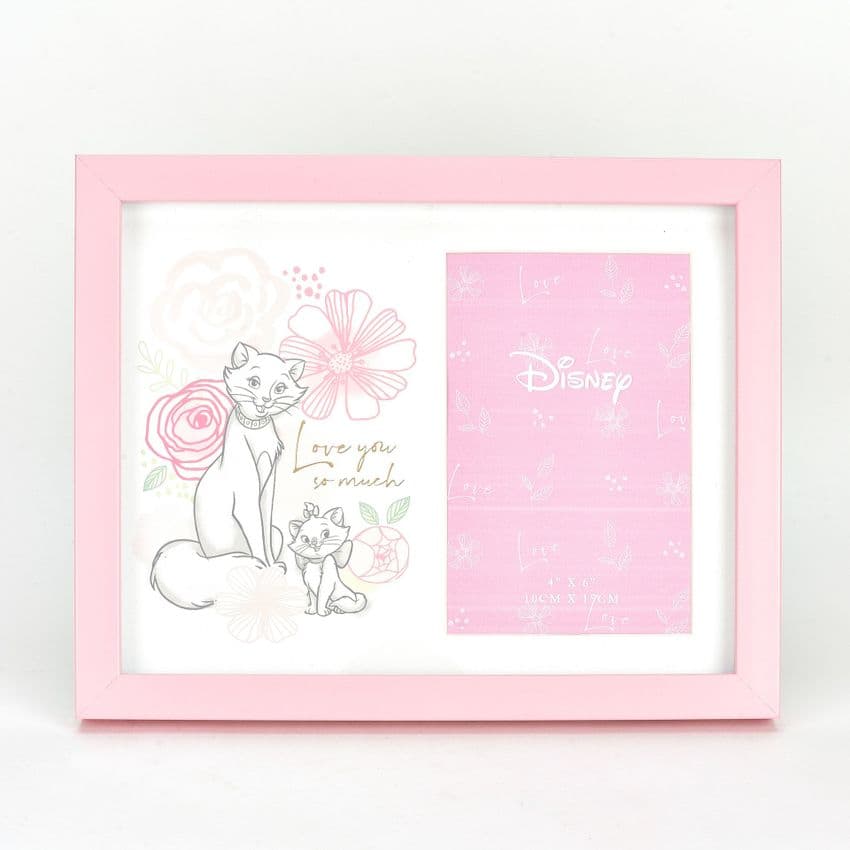 Disney Aristocats Marie 'I Love You So Much' Photo Frame gift for Valentines Day and Mothers Day